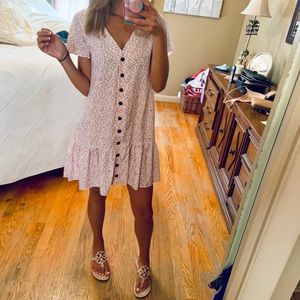 Baby pink dress